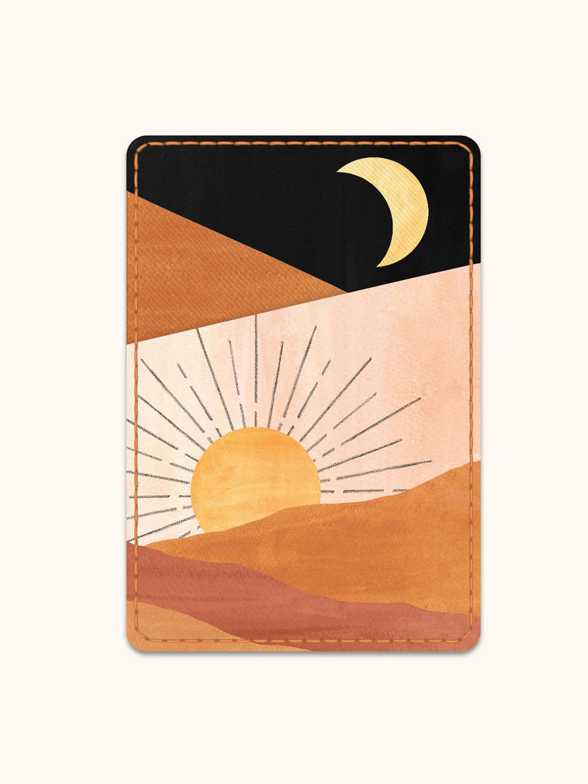 Sunrise Moon-On Cell Phone Wallet