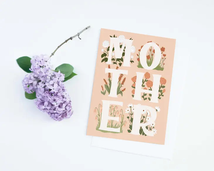 Mother Floral - Mother's Day Card