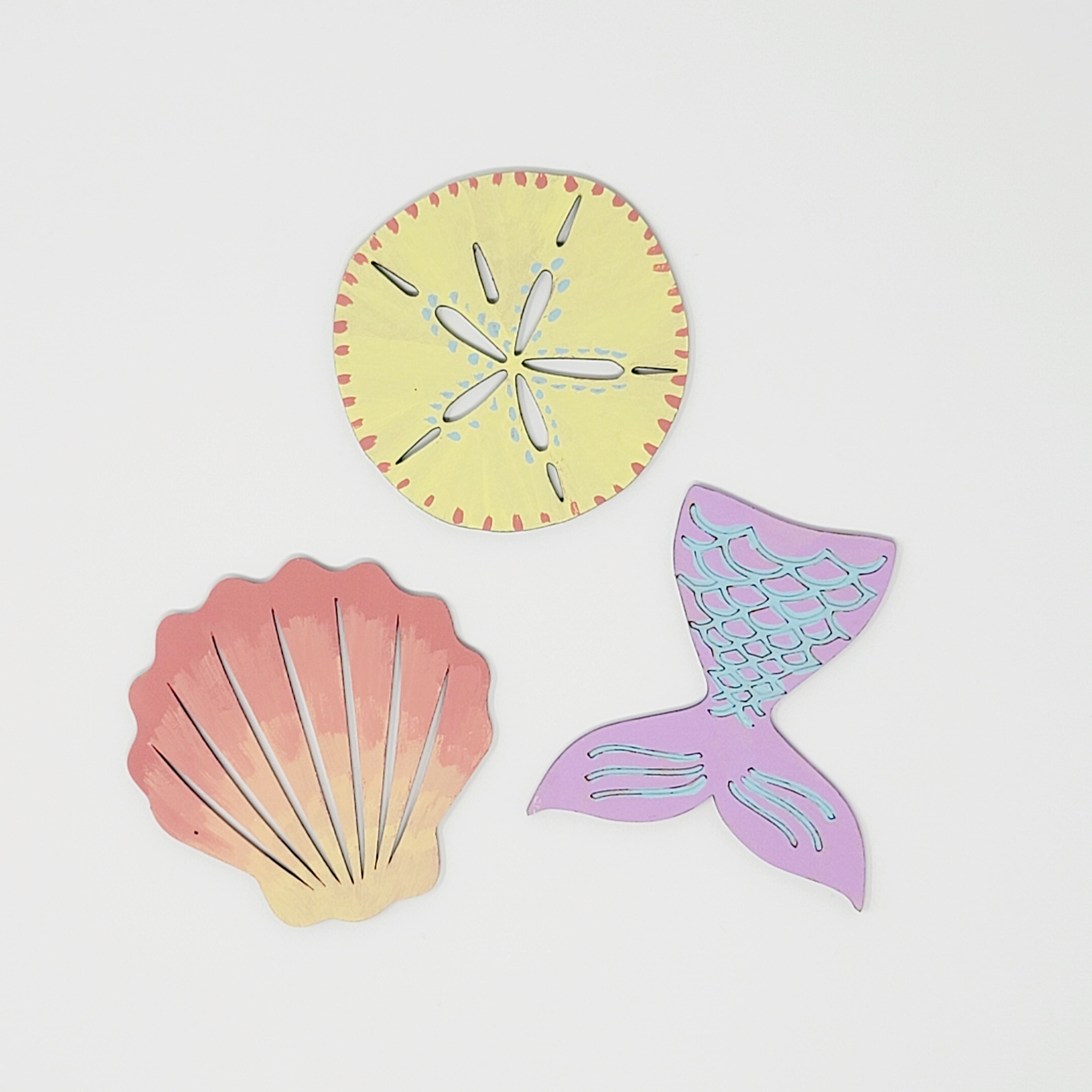 Under the Sea Wooden Cutout Painting Kits