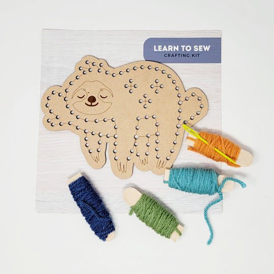 Sloth - Learn to Sew Crafting Kit