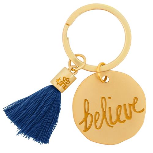 Believe - Tassel Key Chain