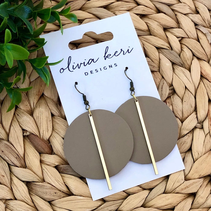 Lindsay - Beige | Earrings