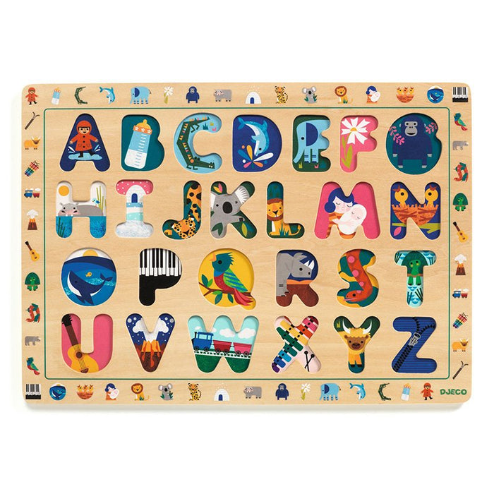 ABC Wooden Puzzle