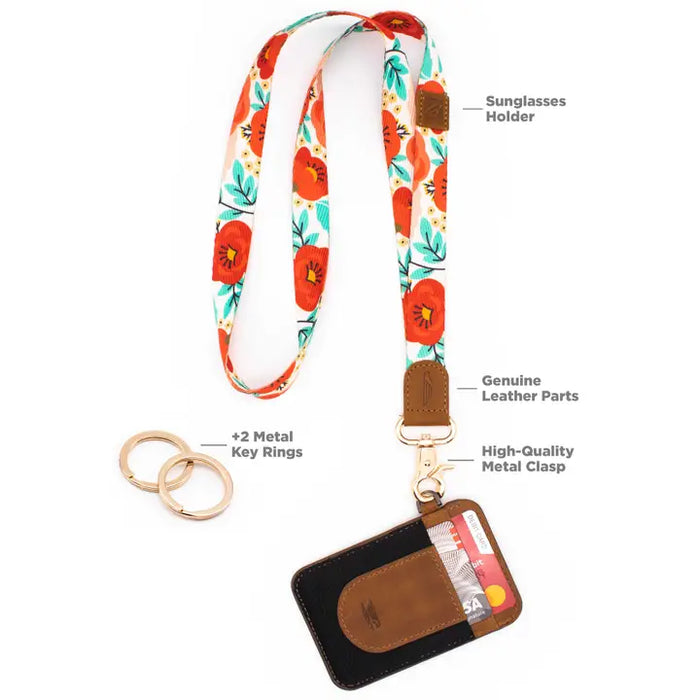 Poppy | Neck Lanyard