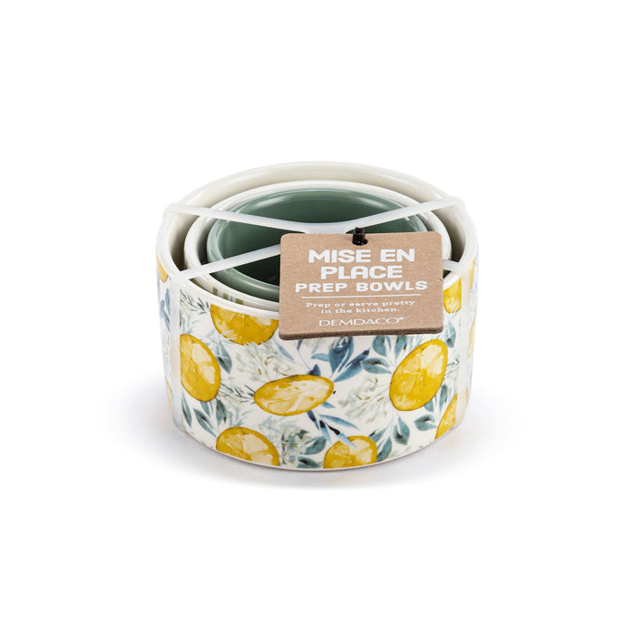 Lemon | Nesting Prep Bowls