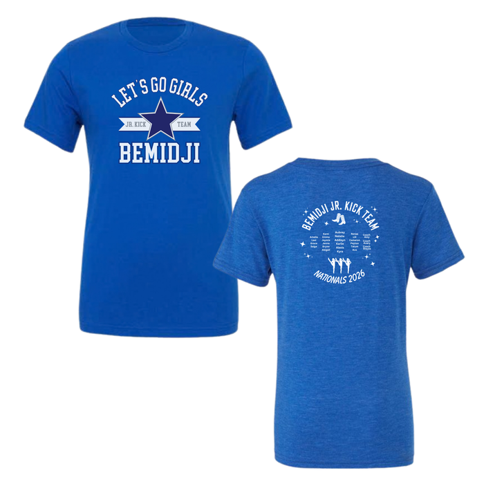 Bemidji Kick Team 2026 | Unisex Triblend Tee