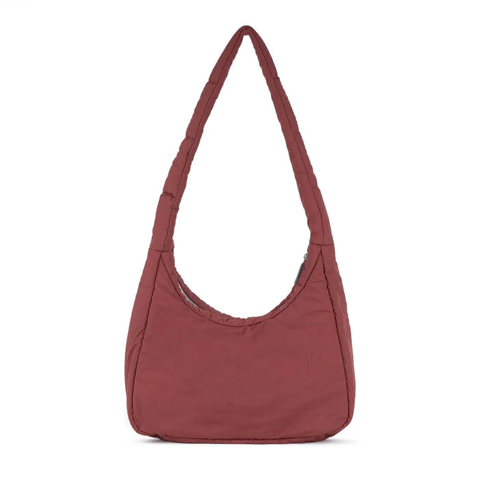 Bordeaux | Belsize Slouchy Shoulder Bag