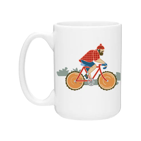 Drinkware | Biking Paul Bunyan + Babe