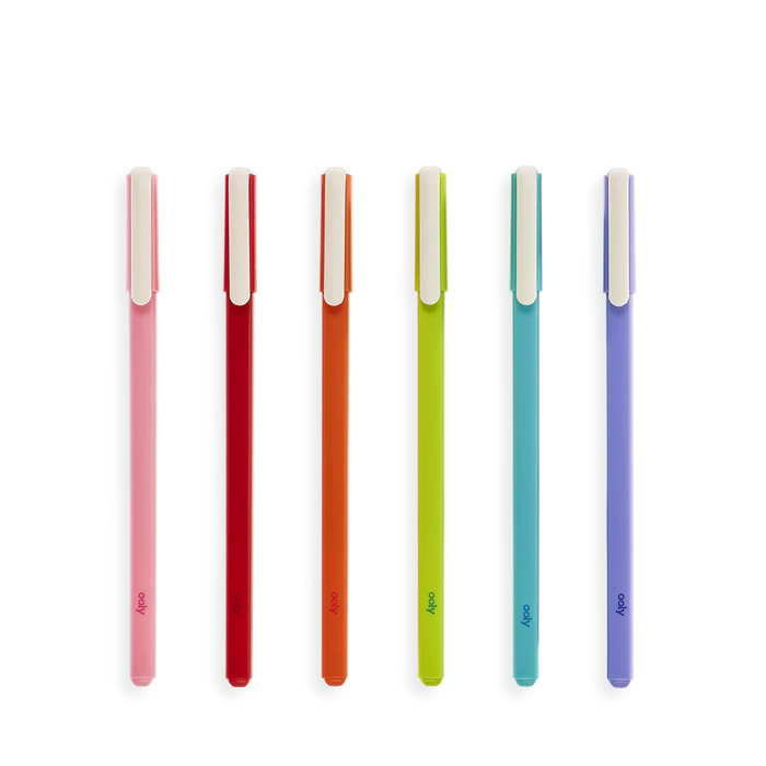 Fine Line Colored Gel Pens