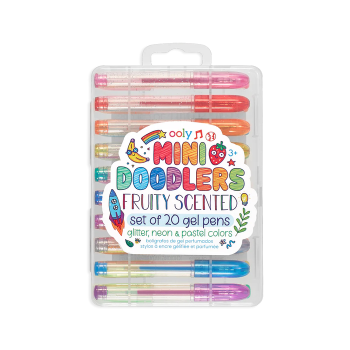 Mini Doodlers Scented Gel Pens - Set of 20