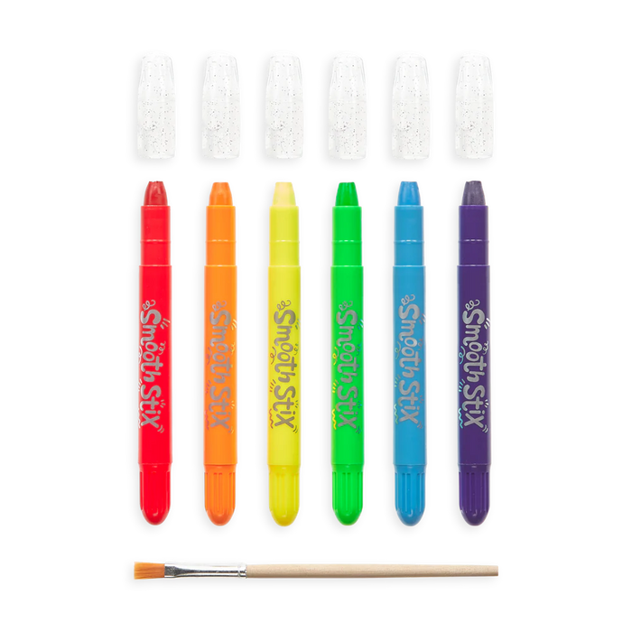 Smooth Stix Watercolor Gel Crayons - Set of 6