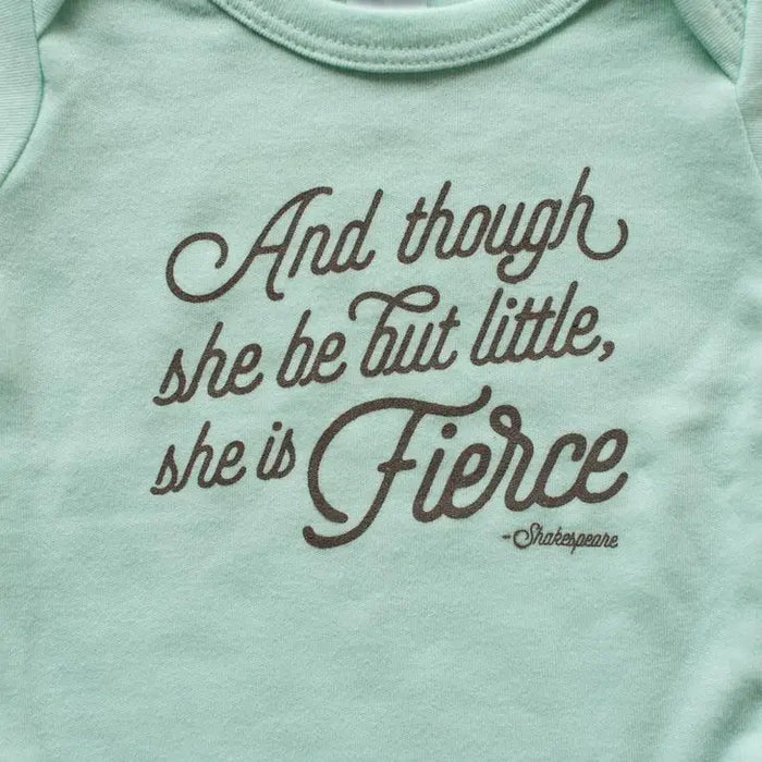 She is Fierce Baby Onesie