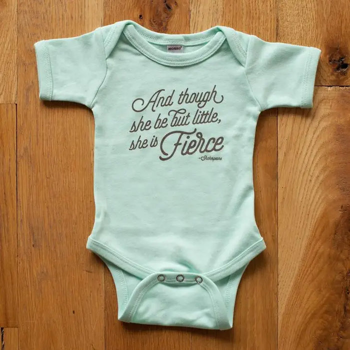 She is Fierce Baby Onesie