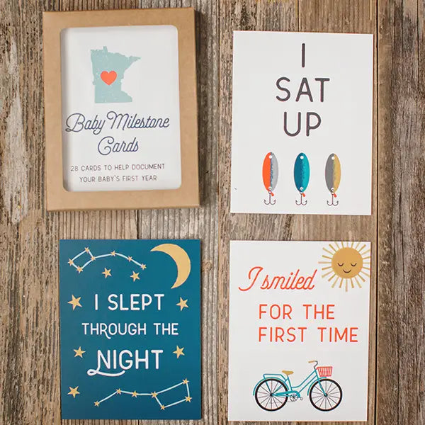 Minnesota Baby Milestone Cards