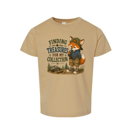 Boy Fox Treasure Collector | Toddler/Youth Tee