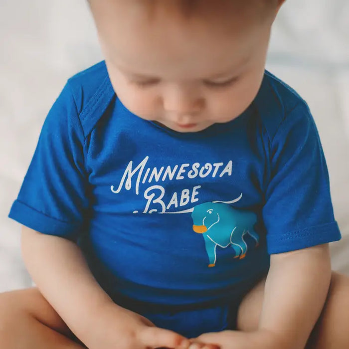 Minnesota Babe Baby Onesie