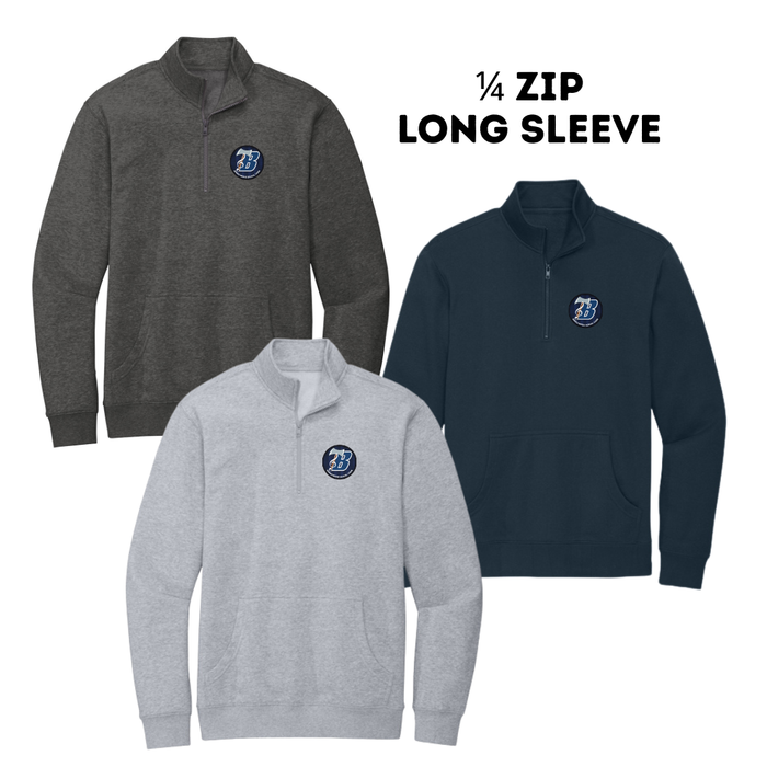 1/4 Zip Crew Sweatshirt | Bemidji MS Choir