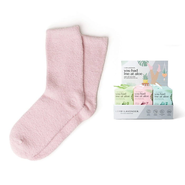 Aloe Super Soft Spa Socks | Multiple Colors