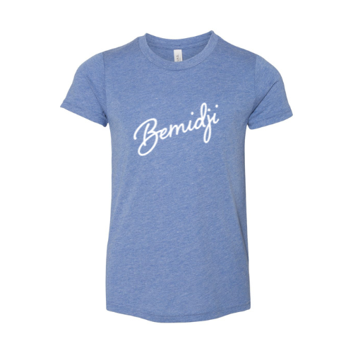Bemidji T-Shirt - Medium Blue Toddler/Youth Tee