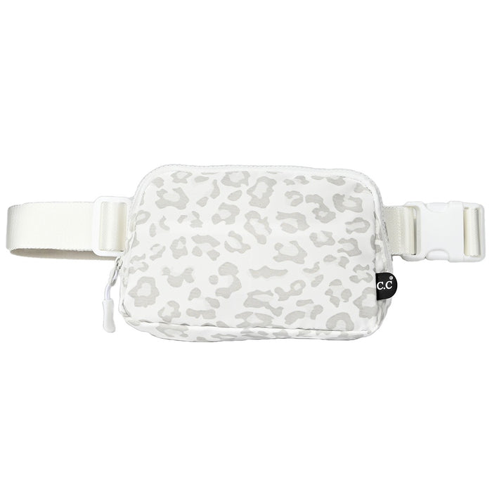 CC Belt Bag | Leopard White