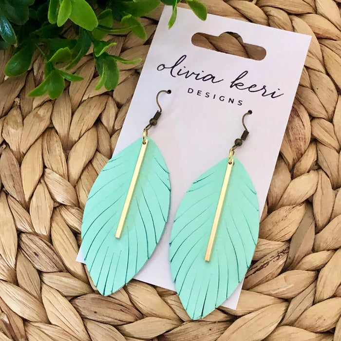 Ava - Mint | Earrings