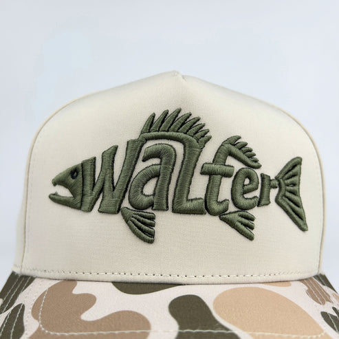 The Walter | Premium 3D Puff Walleye Hat