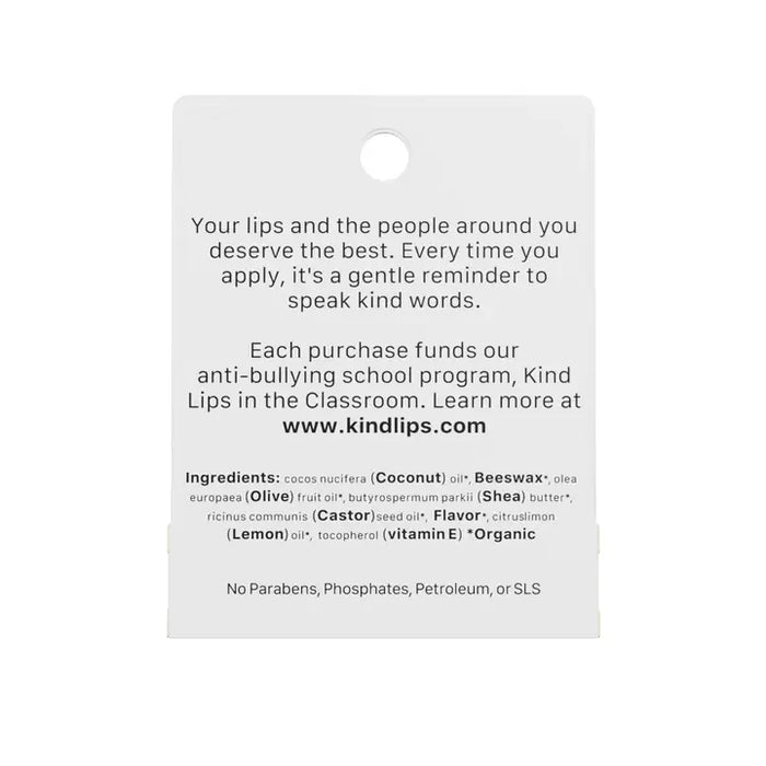 Kind Lips | Vanilla Lemon