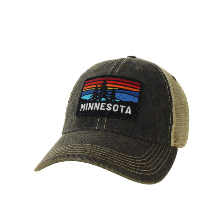 Minnesota Horizon Trucker Hat | Black