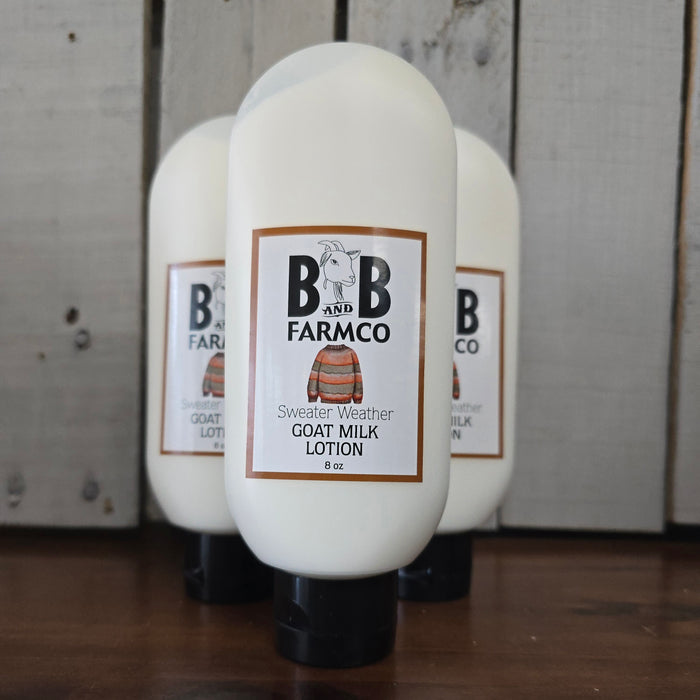 Sweater Weather Goat Milk Lotion 8oz