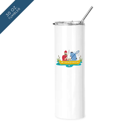 Drinkware | Fishing Paul Bunyan + Babe