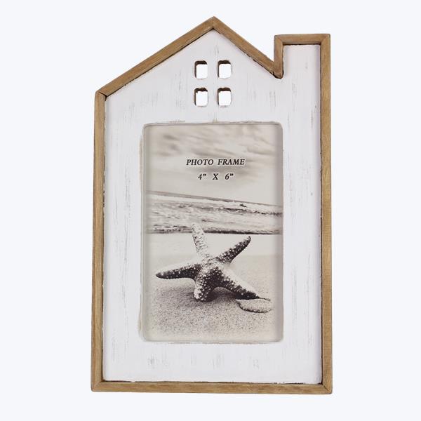 Wood House 4x6 Vertical Photo Frame