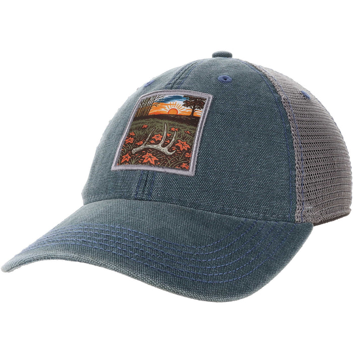 Sunset Antler Trucker Hat | Blue Steel