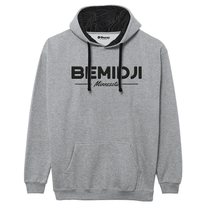 Topography Bemidji | Unisex Hoodie