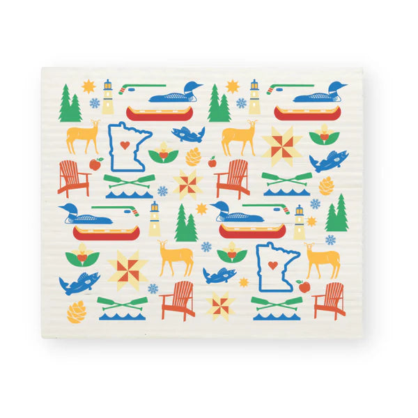 MN Love Icons | Swedish Dishcloth