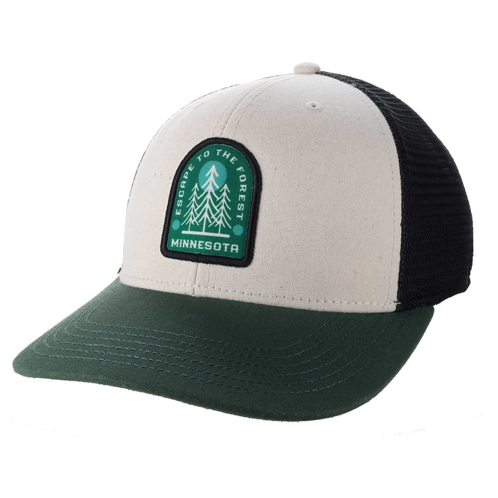 Escape to the Forest | Stone/Dark Green/Black Snapback