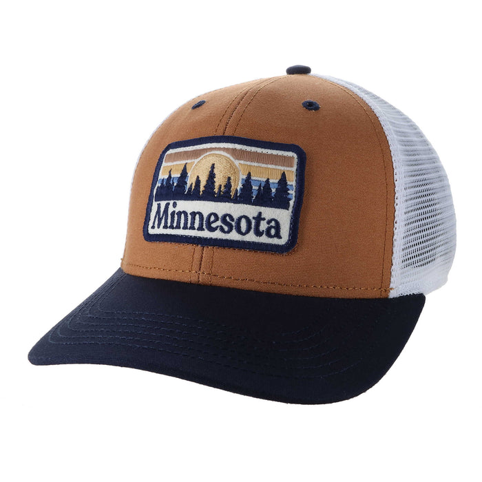 Minnesota Dusk | Camel/Navy/White
