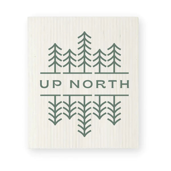 Up North Pines Swedish Dishcloth