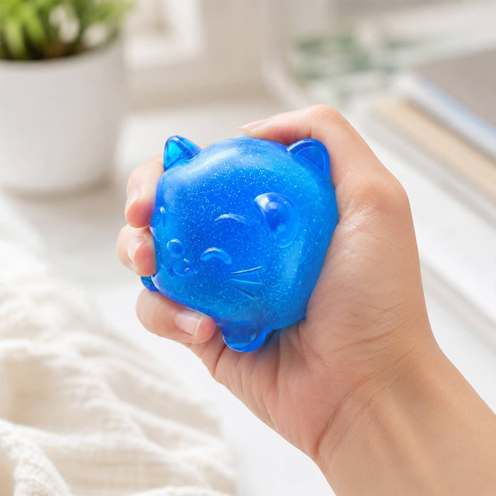 Cat Squishy Stress Ball Sensory Fidget Toy