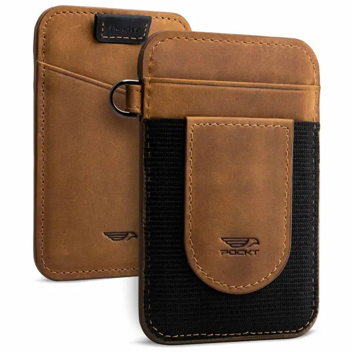 Tan Vintage | RFID Blocking Card Wallet