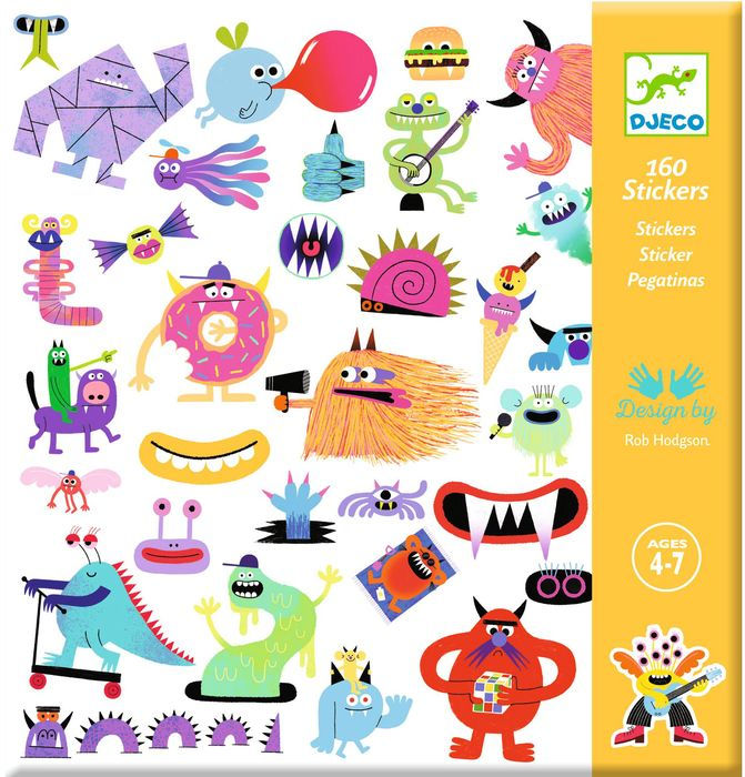 Monster Stickers | Pack of 160