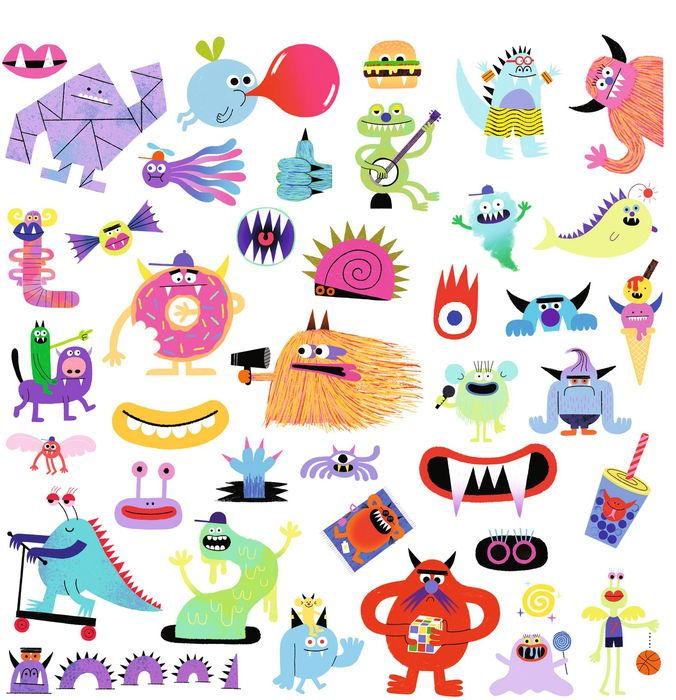 Monster Stickers | Pack of 160