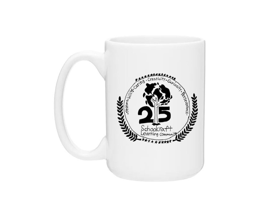 15 oz. Ceramic Coffee Mug | Schoolcraft PAC