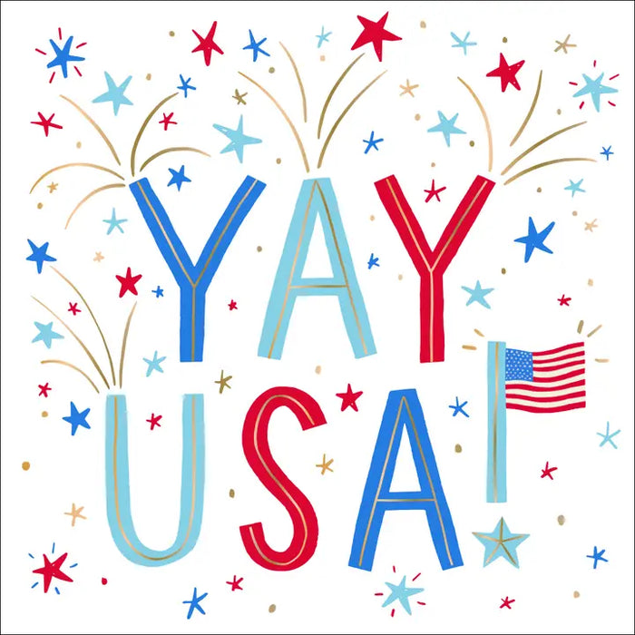 YAY USA! | Cocktail Napkins