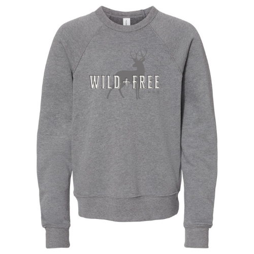 Kids Crew Sweatshirt | Wild + Free