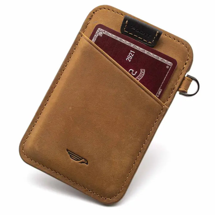 Tan Vintage | RFID Blocking Card Wallet