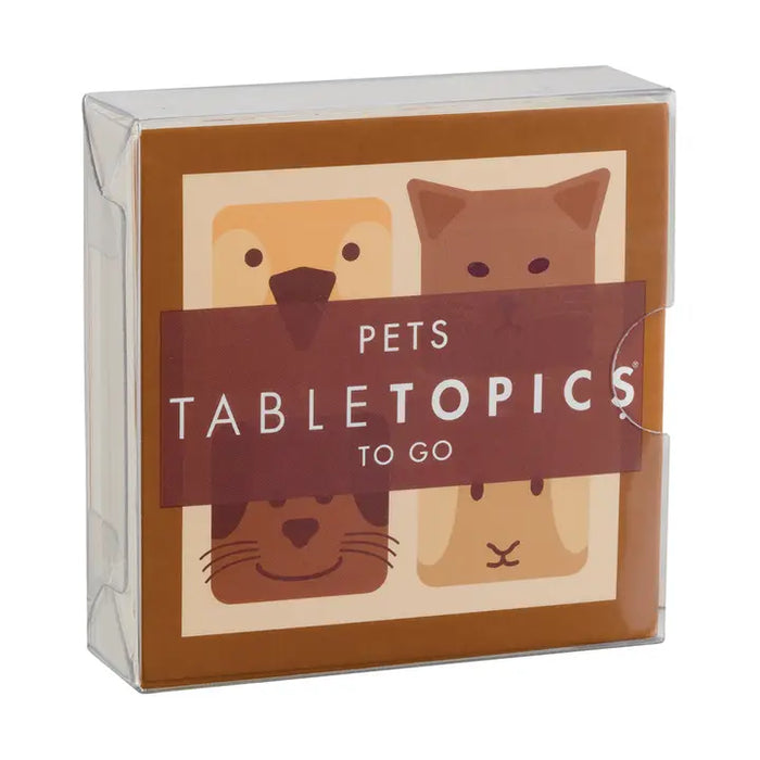Pets | Table Topics TO GO