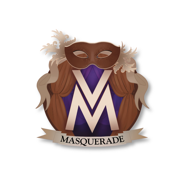 VM Masquerade Logo Vinyl Sticker