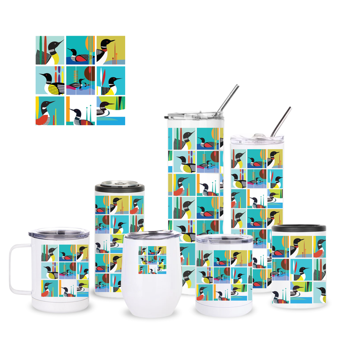 Drinkware | Loon Collage