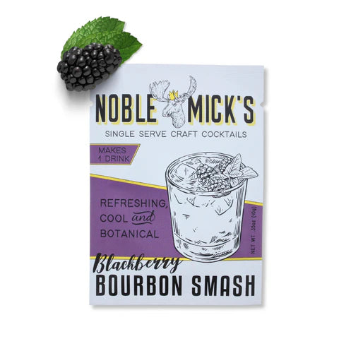 Blackberry Bourbon Smash | Single Serve Craft Cocktail