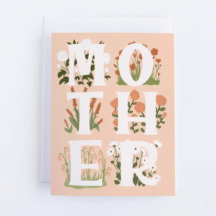 Mother Floral - Mother's Day Card